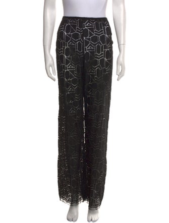 Leset Printed Wide Leg Pants