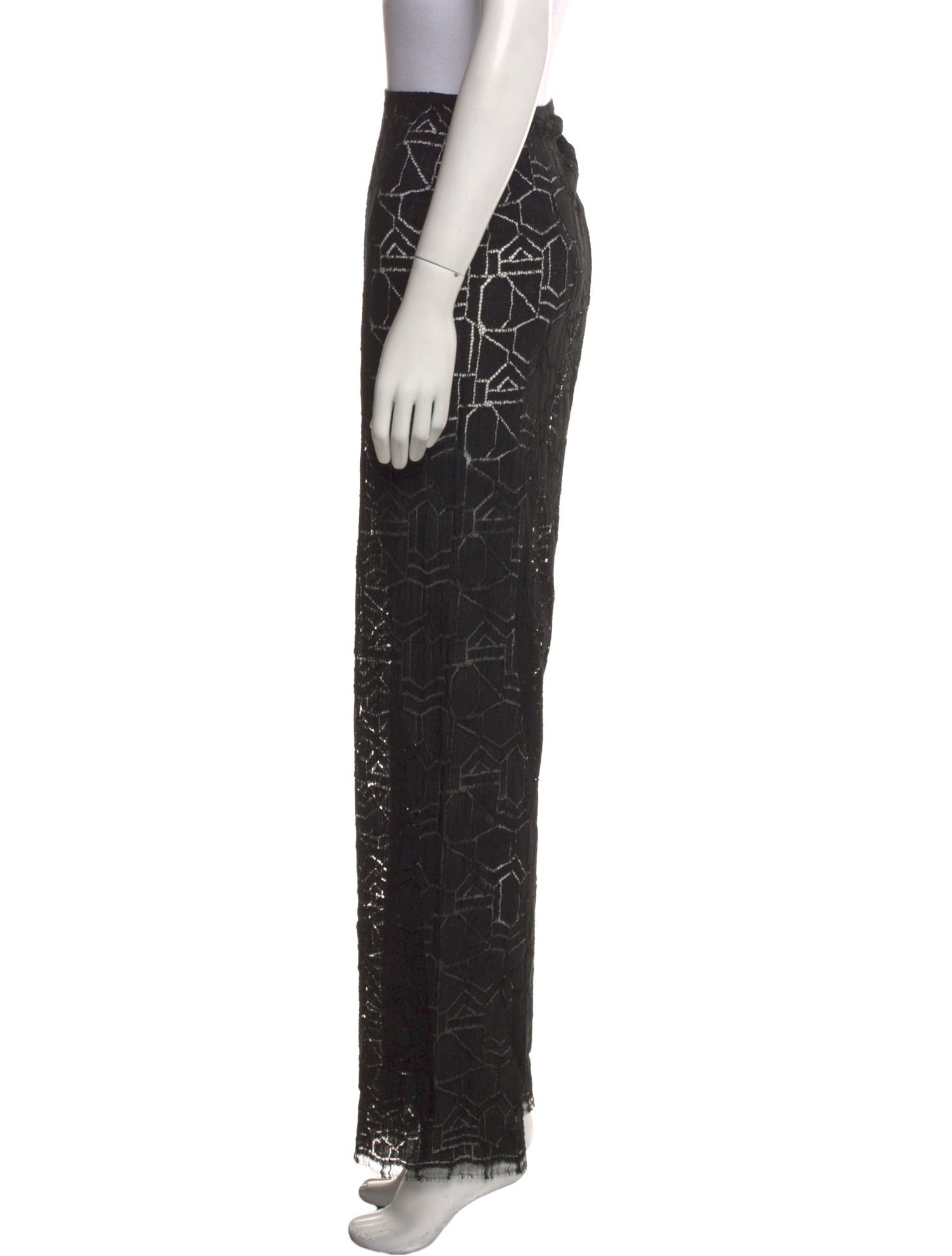 Leset Printed Wide Leg Pants