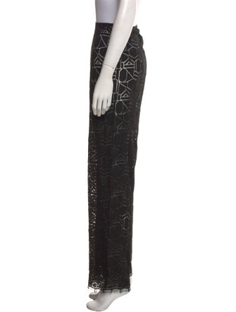 Leset Printed Wide Leg Pants