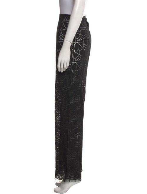 Leset Printed Wide Leg Pants