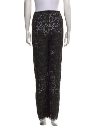 Leset Printed Wide Leg Pants