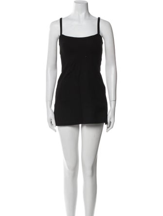 Leset Square Neckline Mini Dress