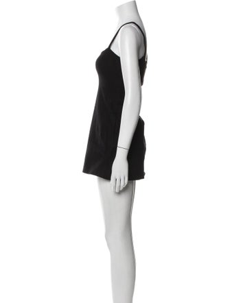 Leset Square Neckline Mini Dress