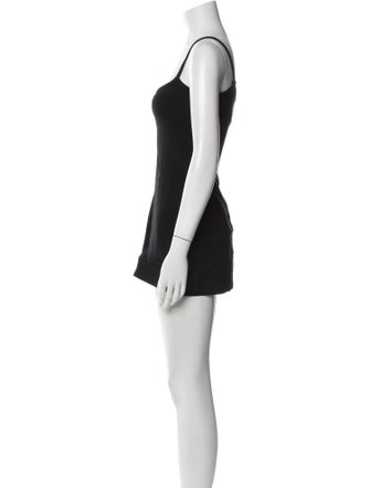 Leset Square Neckline Mini Dress