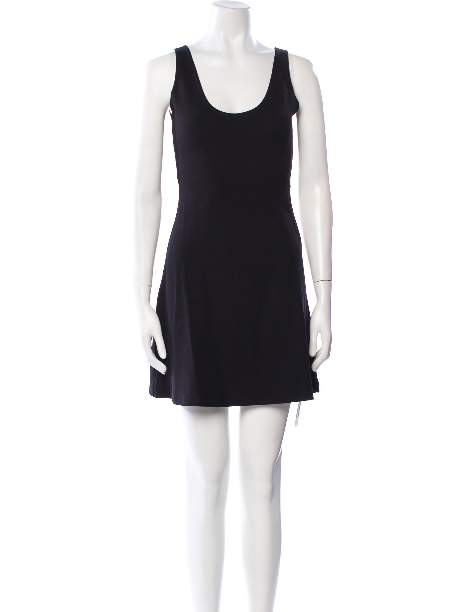 Leset Scoop Neck Mini Dress