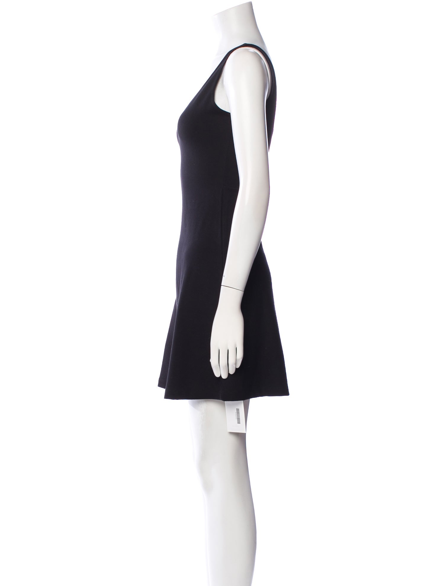 Leset Scoop Neck Mini Dress