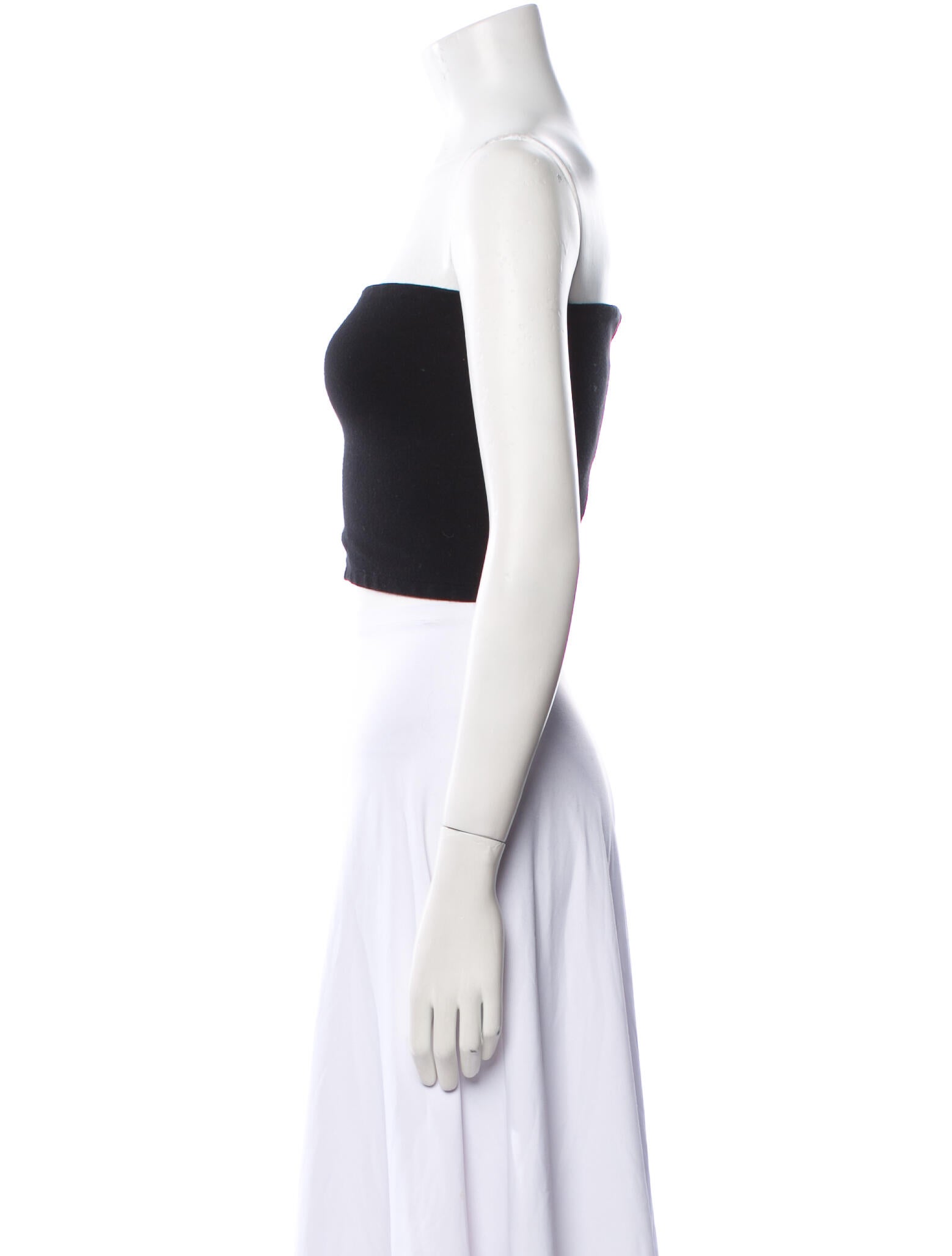 Leset Strapless Crop Top
