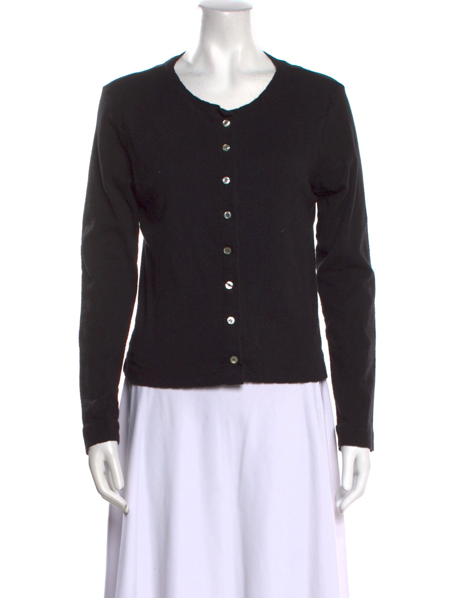 Leset Scoop Neck Long Sleeve Top