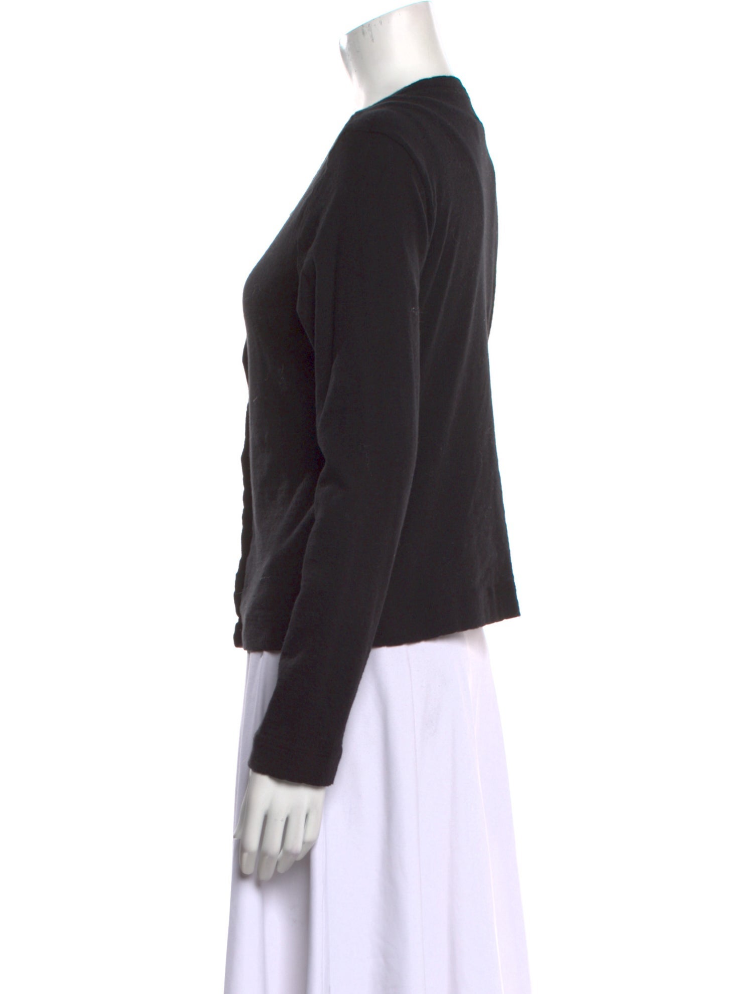 Leset Scoop Neck Long Sleeve Top