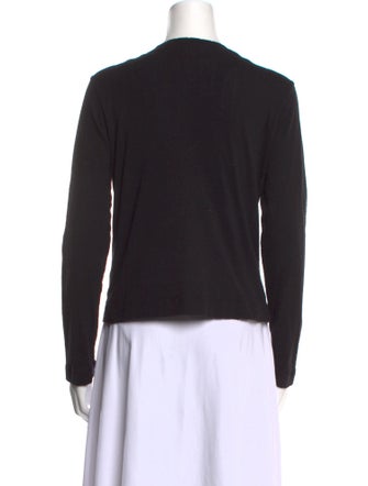 Leset Scoop Neck Long Sleeve Top