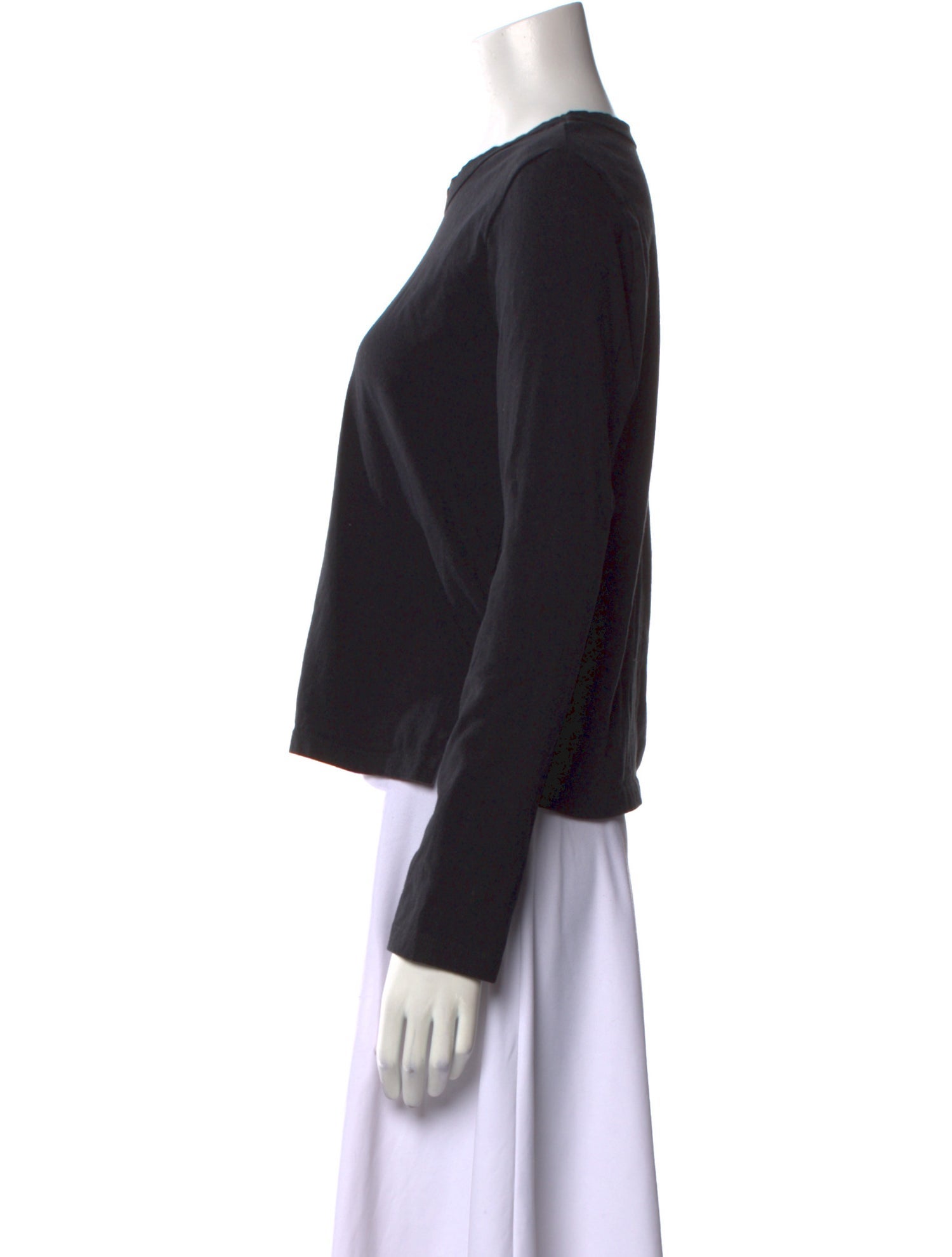 Leset Crew Neck Long Sleeve Top