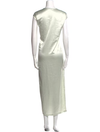 Leset Silk Long Dress