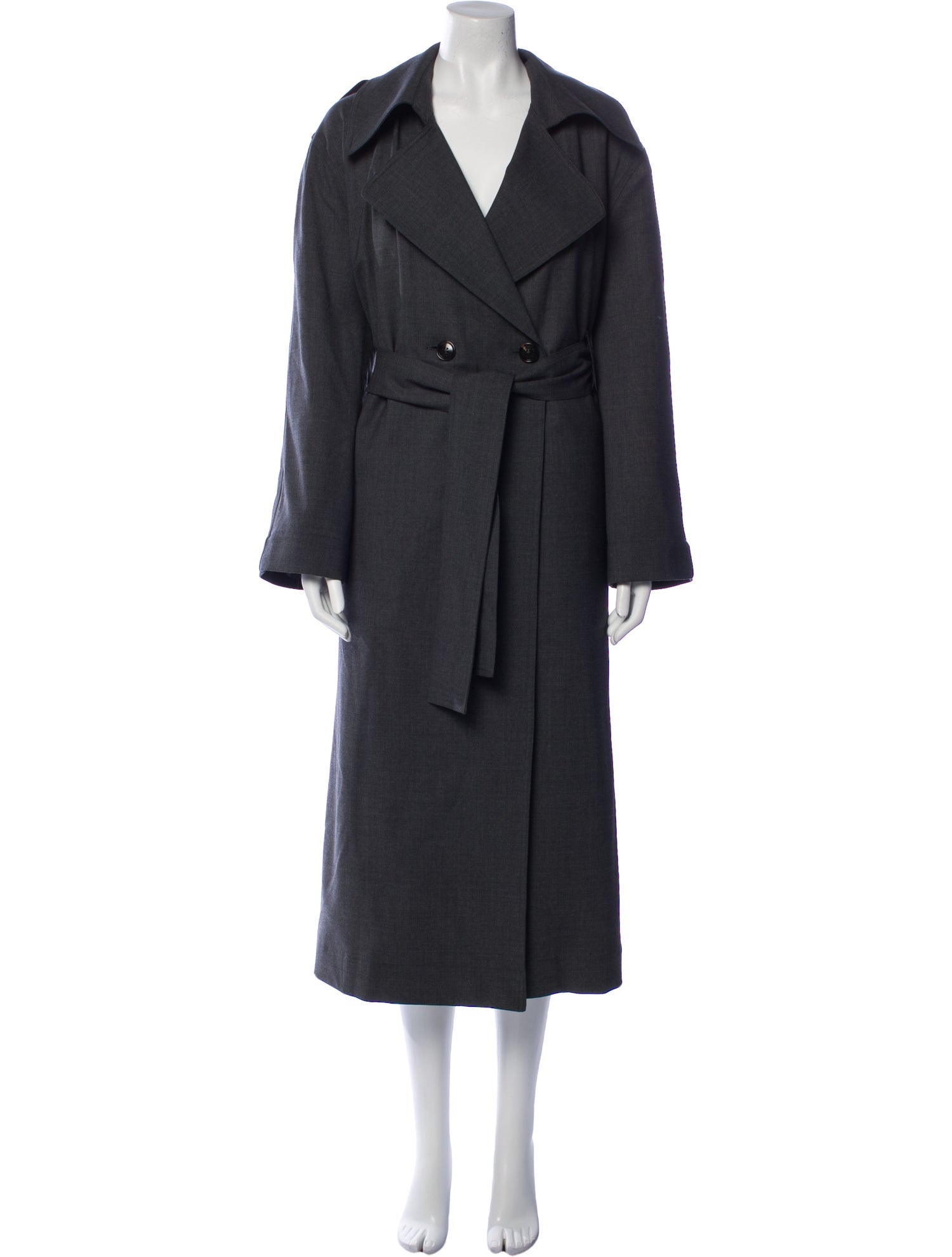 Leset Wool Trench Coat w/ Tags