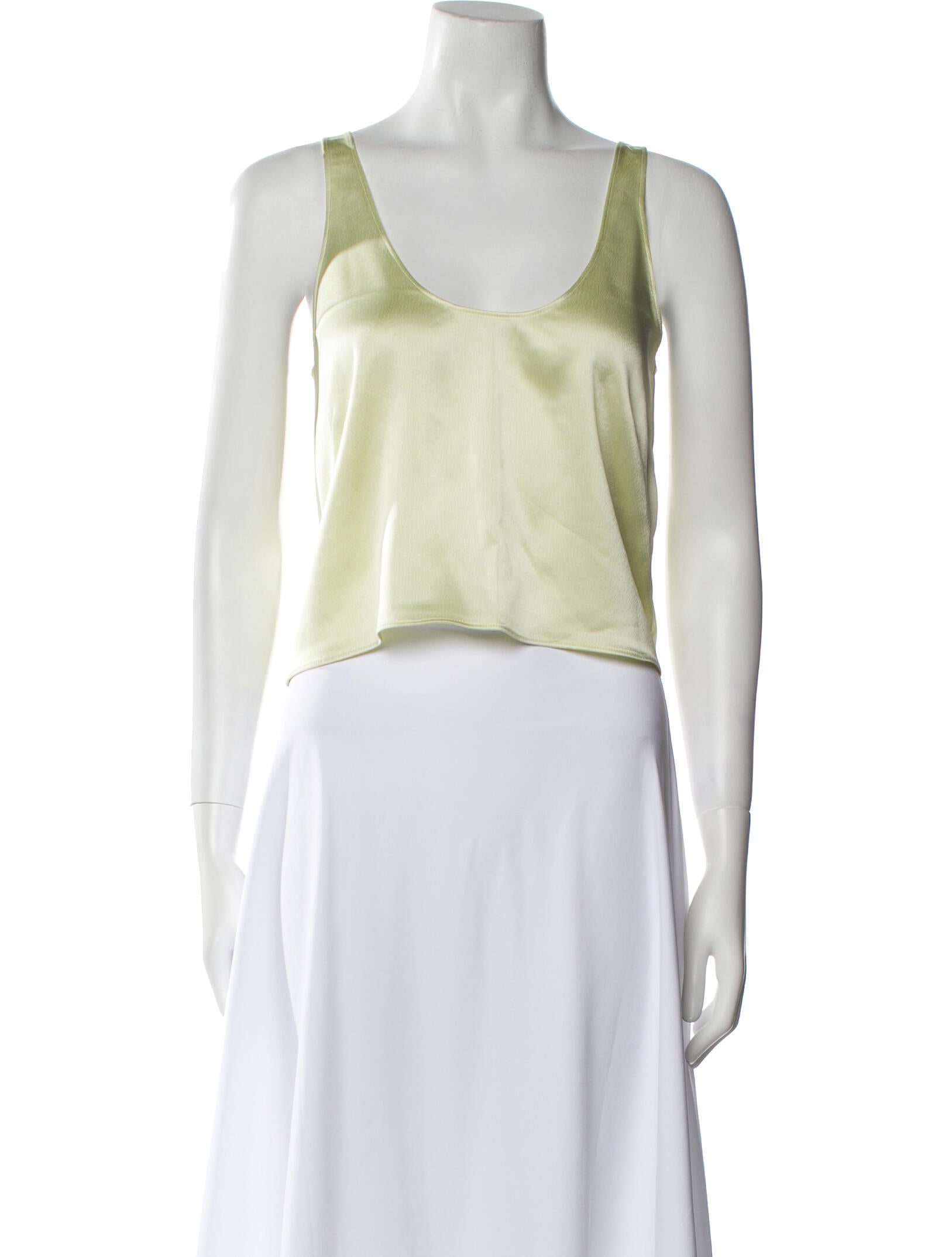 Leset Scoop Neck Sleeveless Crop Top w/ Tags