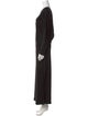 Leset Scoop Neck Long Dress