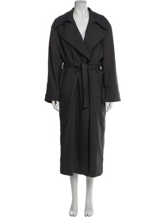 Leset Wool Trench Coat