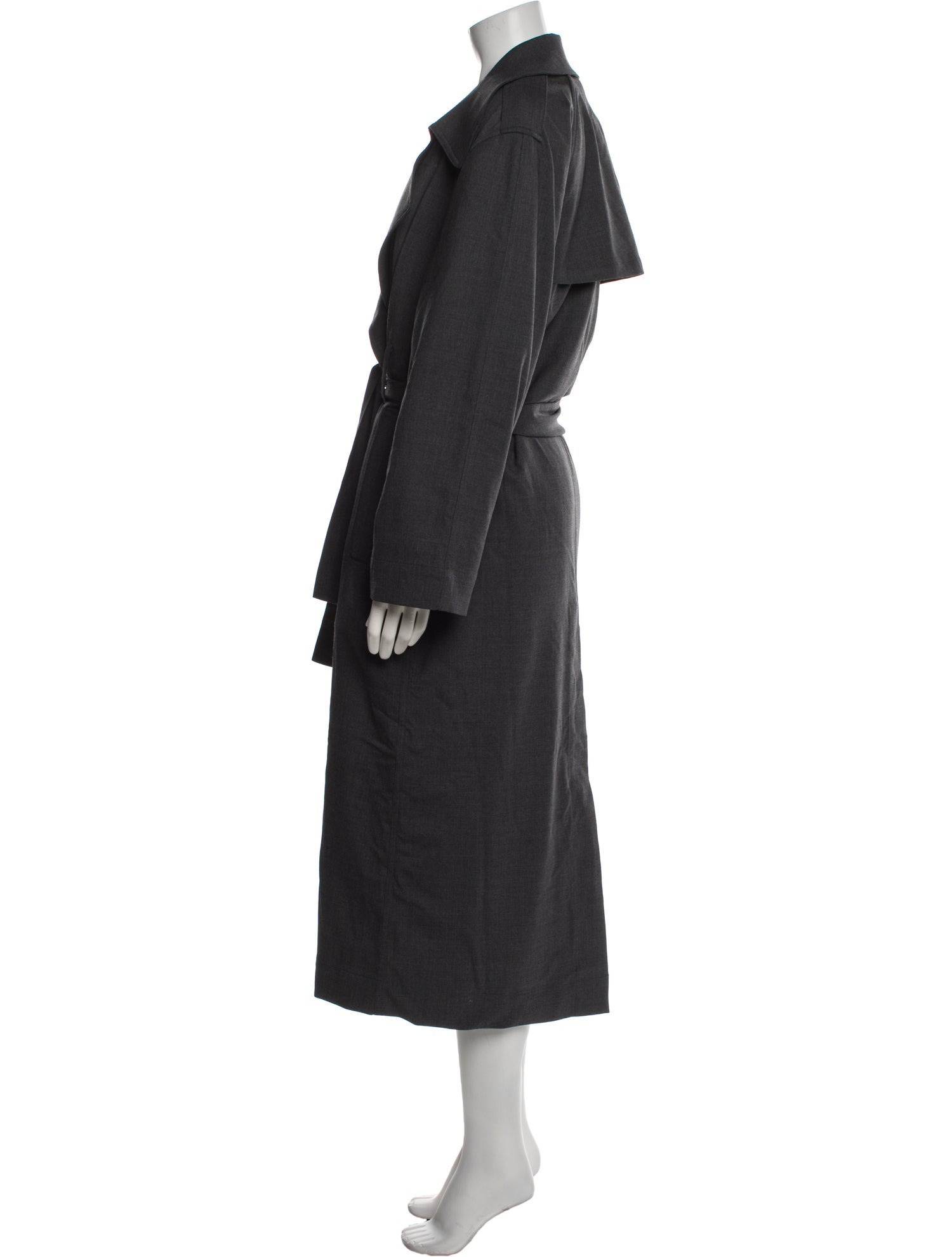 Leset Wool Trench Coat