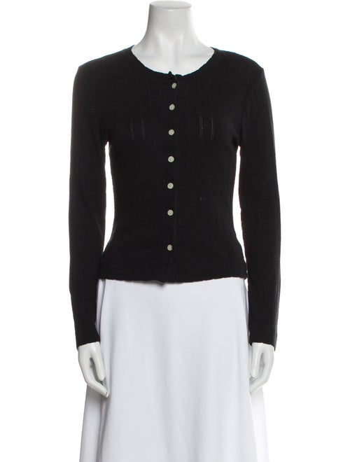 Leset Scoop Neck Long Sleeve Top