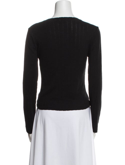 Leset Scoop Neck Long Sleeve Top