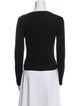 Leset Scoop Neck Long Sleeve Top