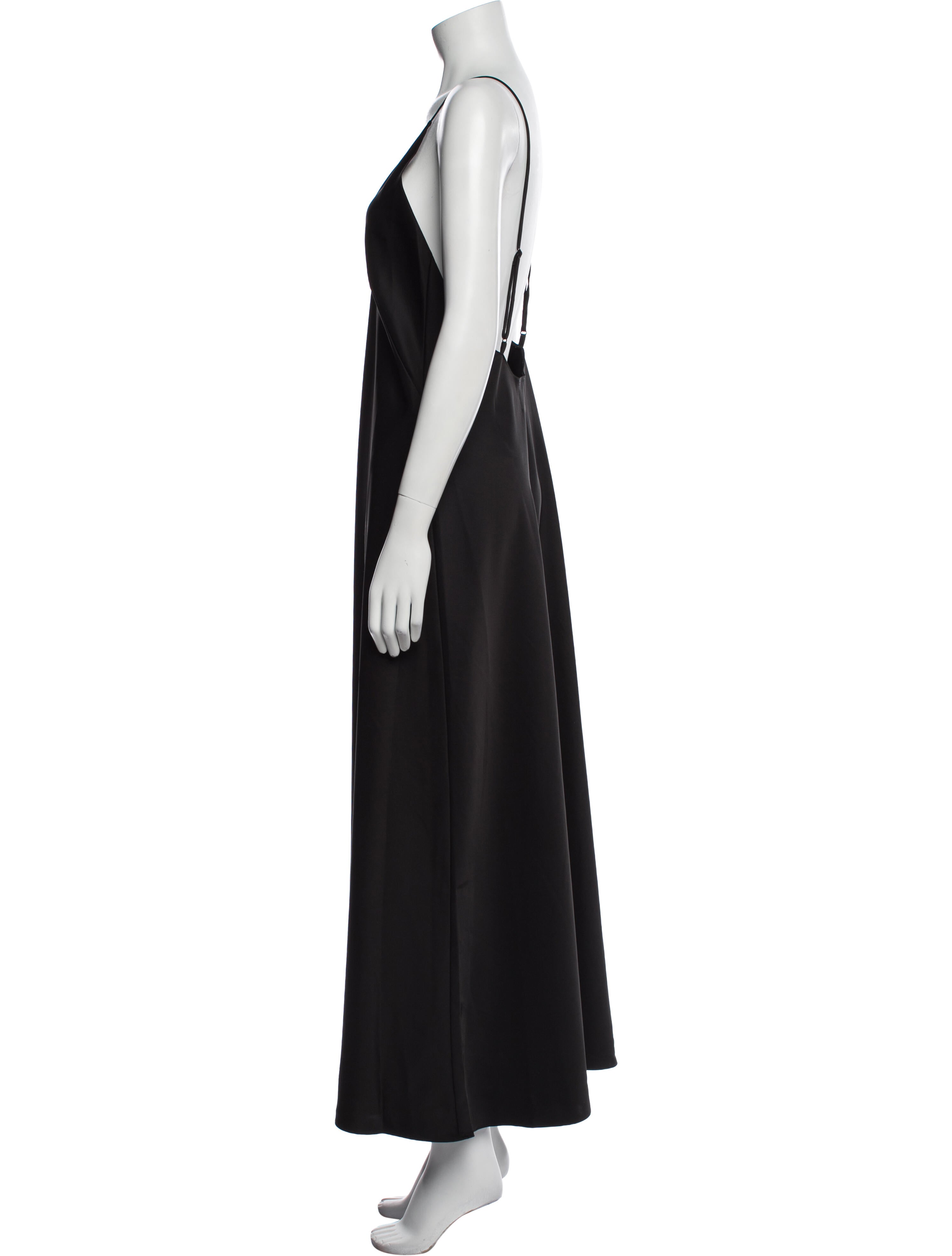 Leset V-Neck Long Dress