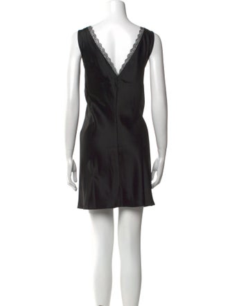 Leset V-Neck Mini Dress