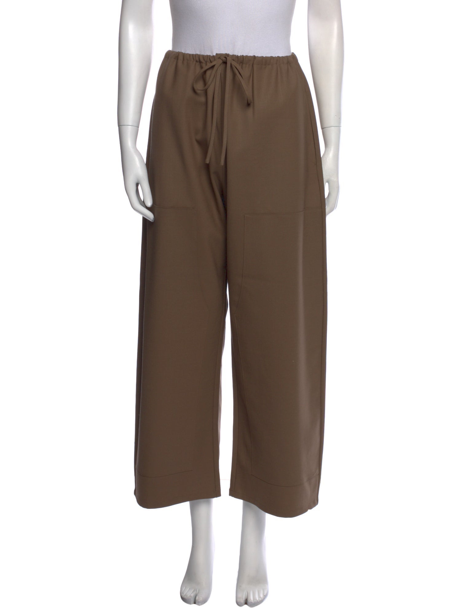 Leset Wool Wide Leg Pants