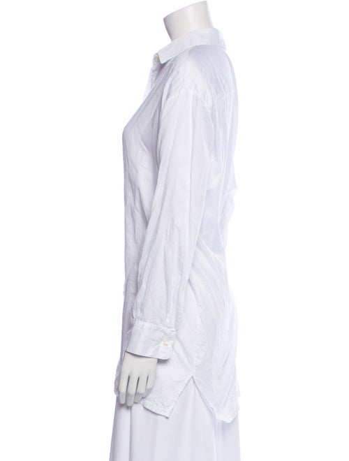 Leset Long Sleeve Button-Up Top