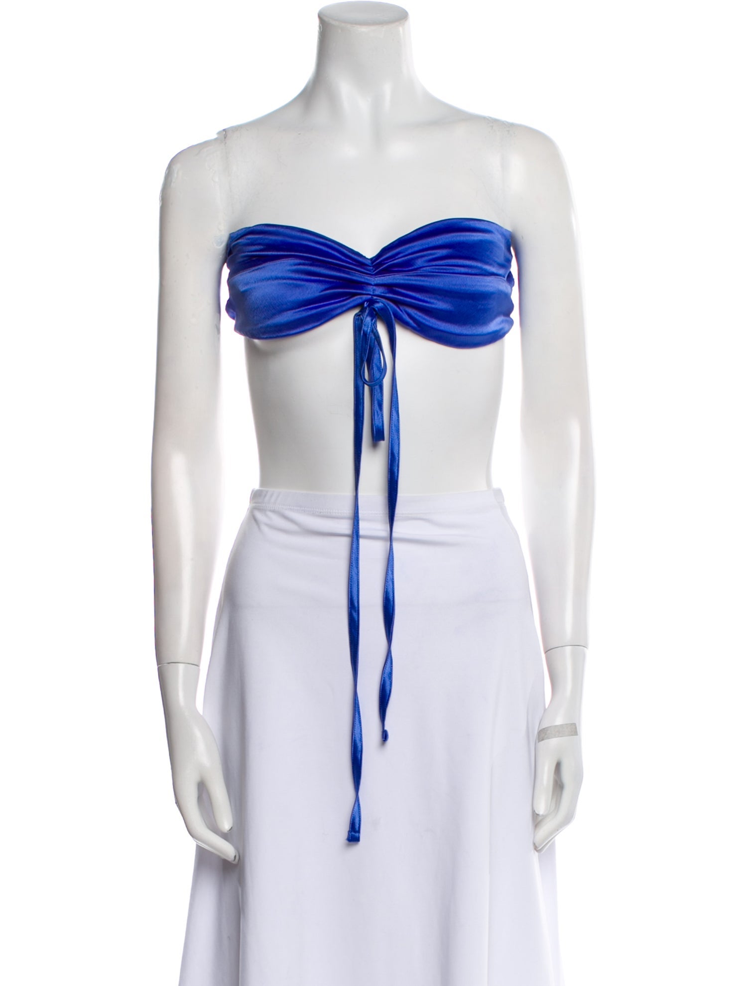 Leset Strapless Crop Top