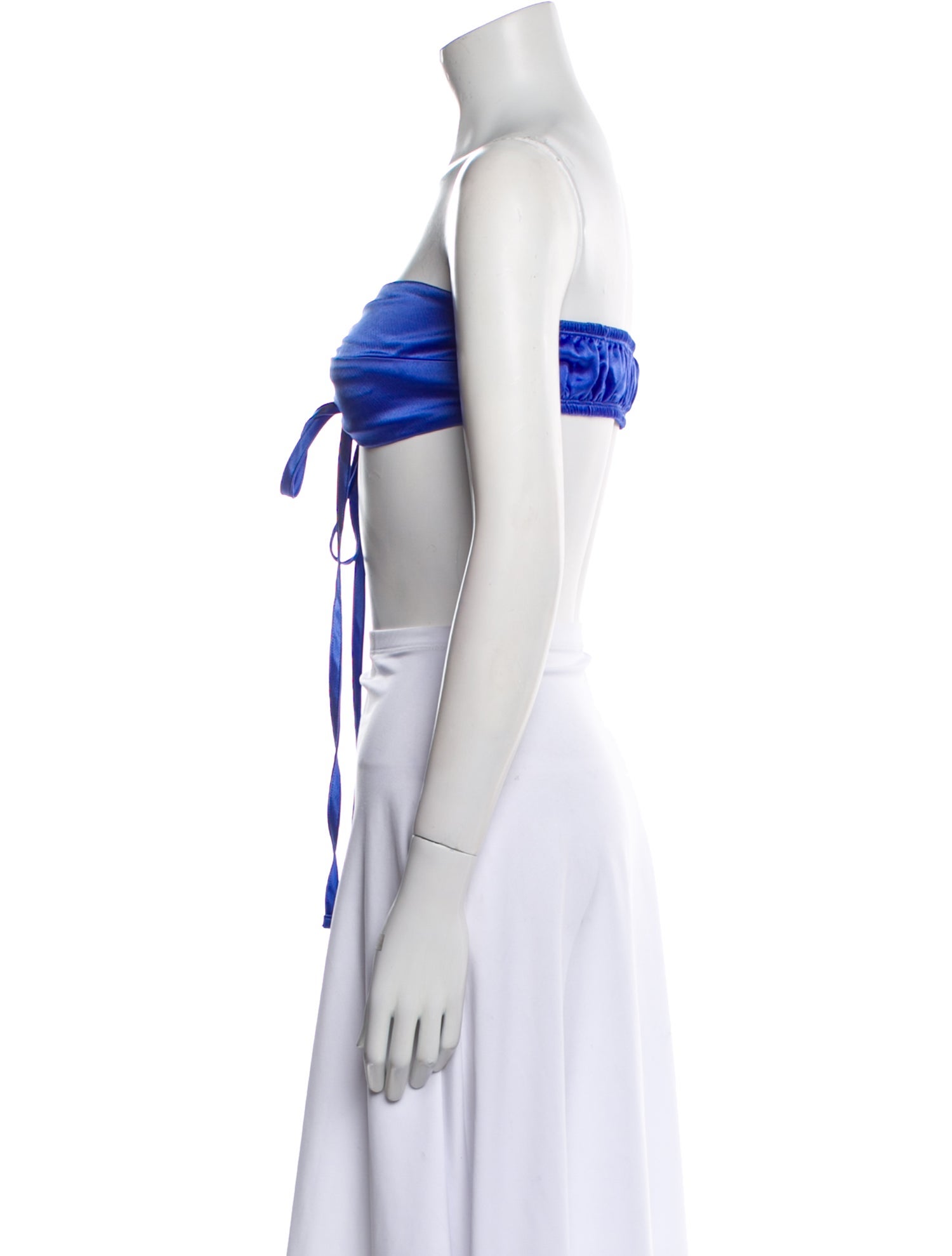 Leset Strapless Crop Top