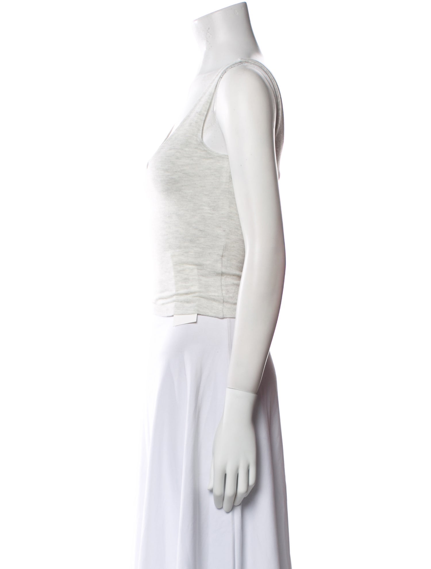 Leset Scoop Neck Sleeveless Crop Top w/ Tags