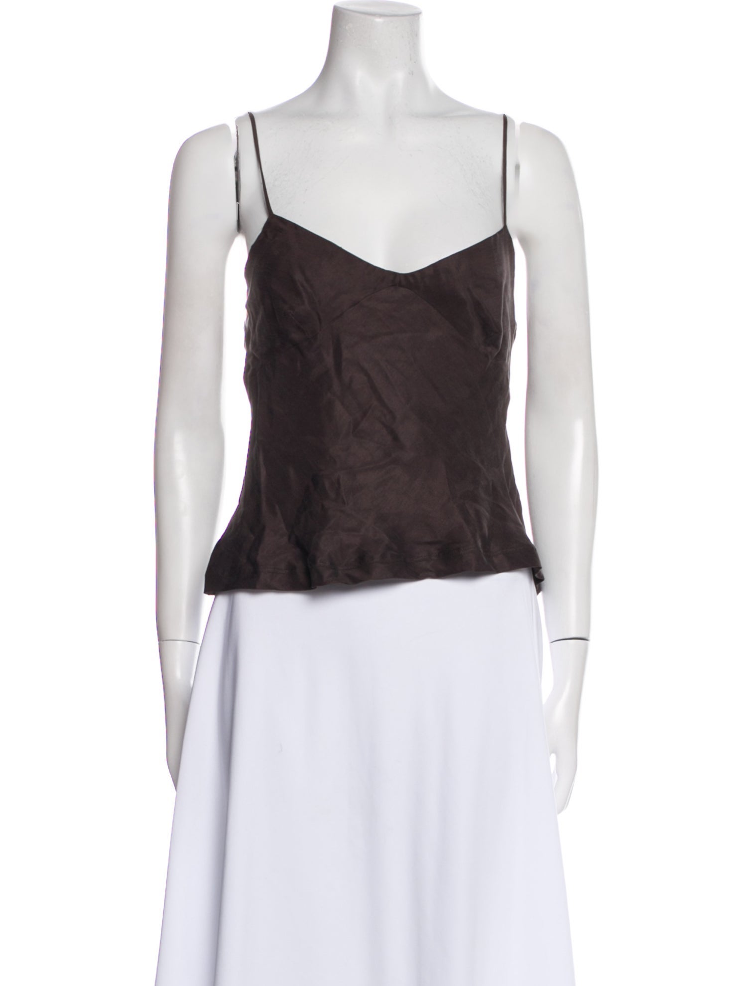 Leset Square Neckline Sleeveless Top