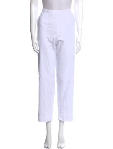 Pre-owned Leset Wide Leg Pants W/ Tags In White