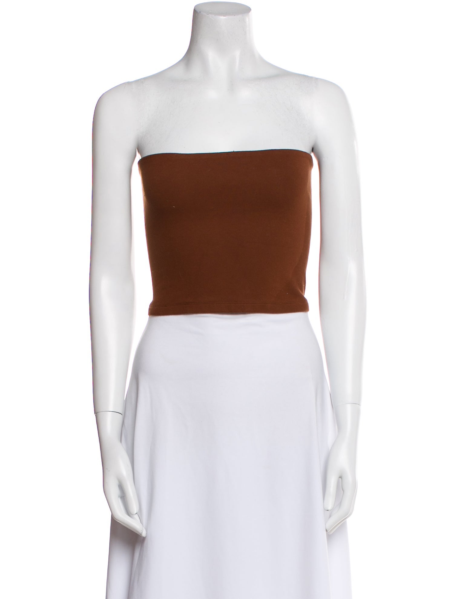 Leset Strapless Crop Top