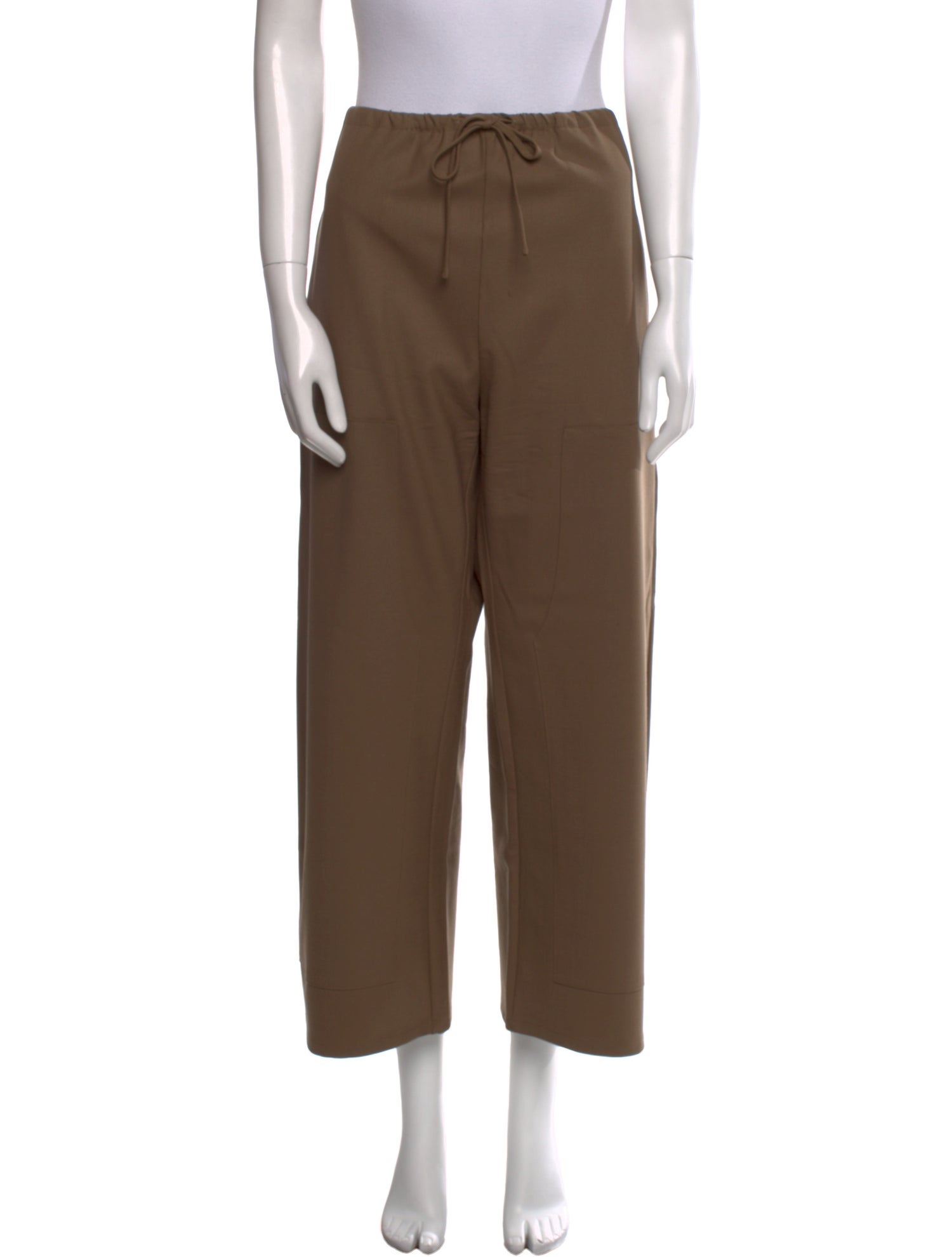 Leset Wool Wide Leg Pants