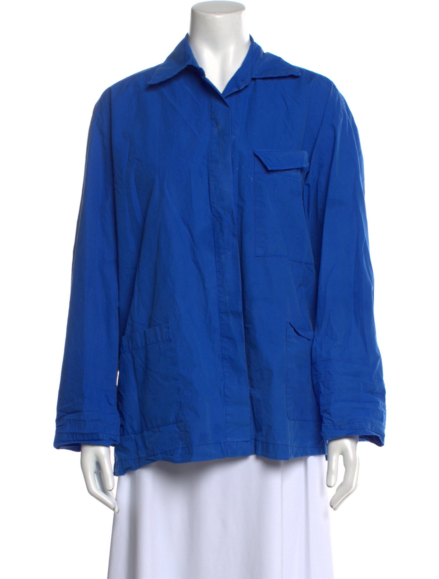 Leset Long Sleeve Button-Up Top