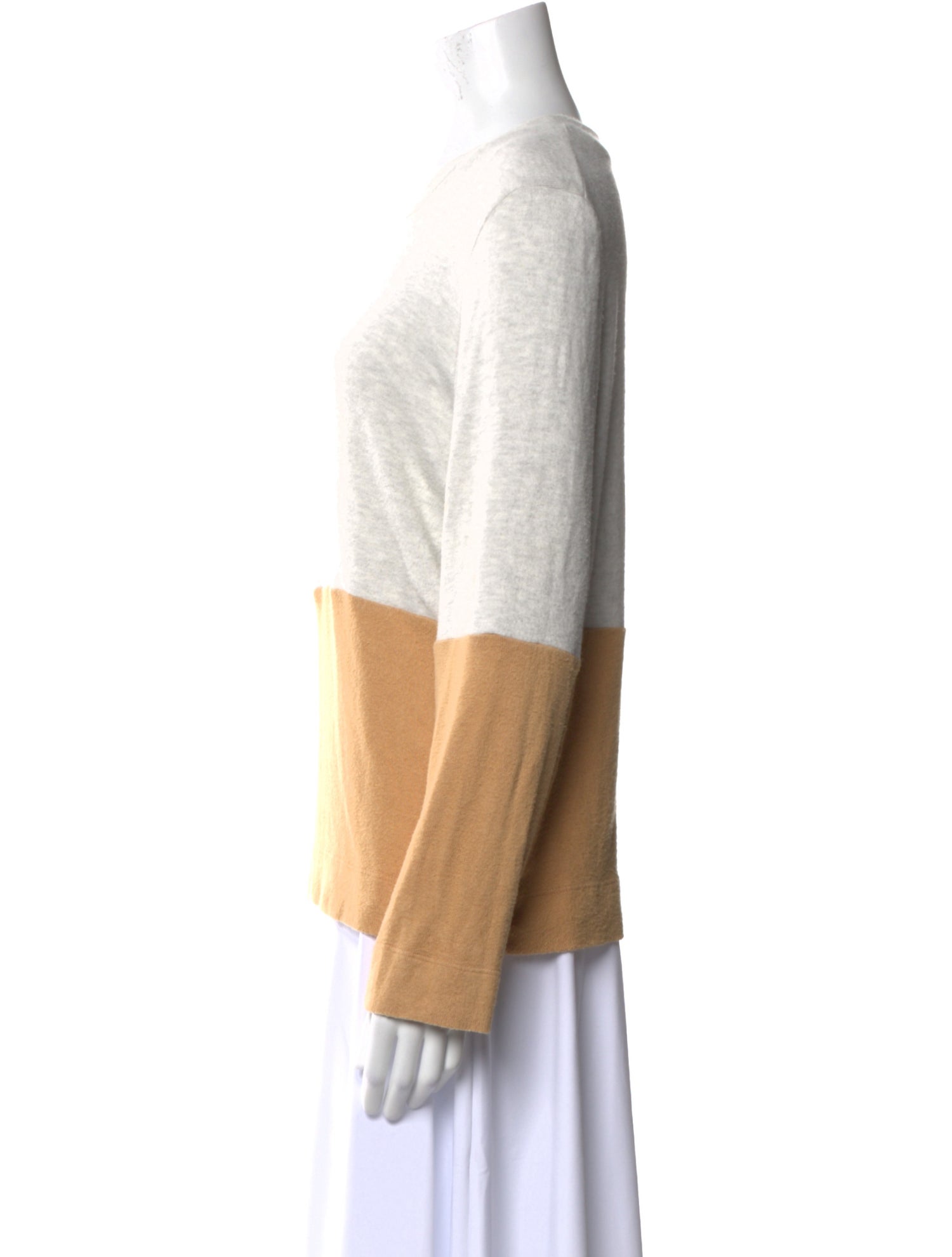 Leset Colorblock Pattern Crew Neck Sweatshirt