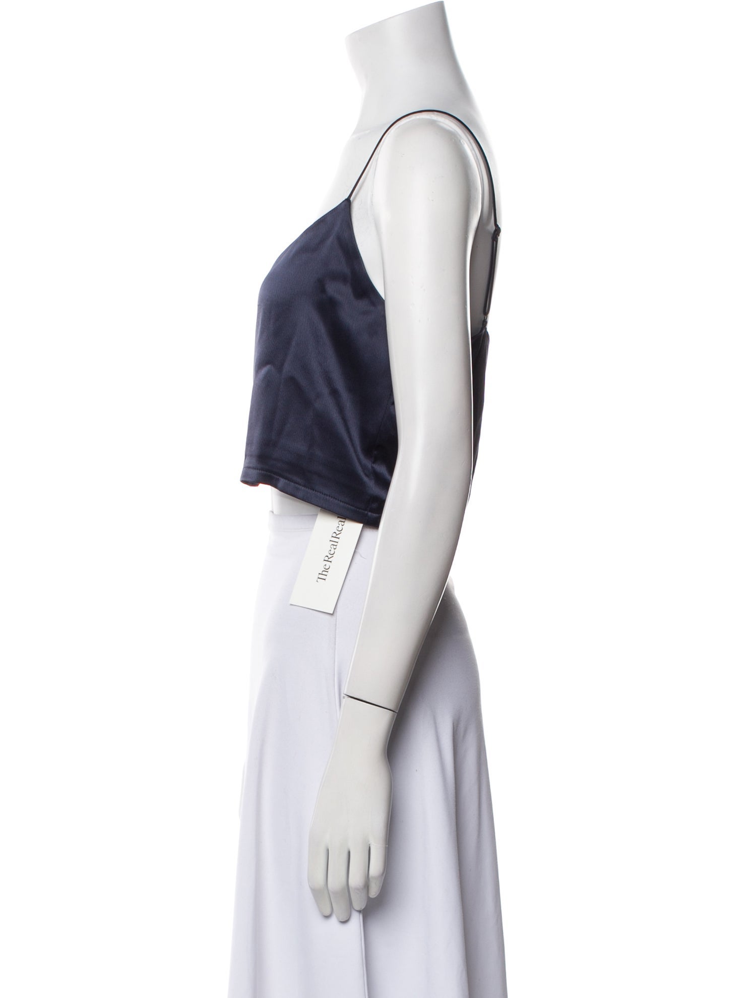 Leset V-Neck Sleeveless Crop Top