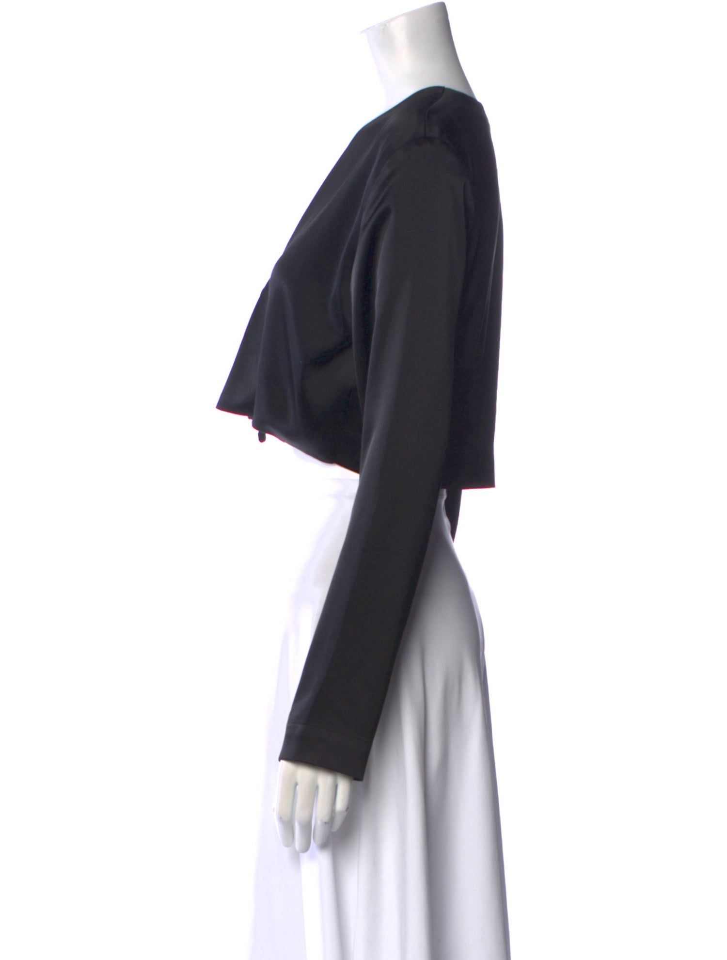 Leset V-Neck Long Sleeve Crop Top