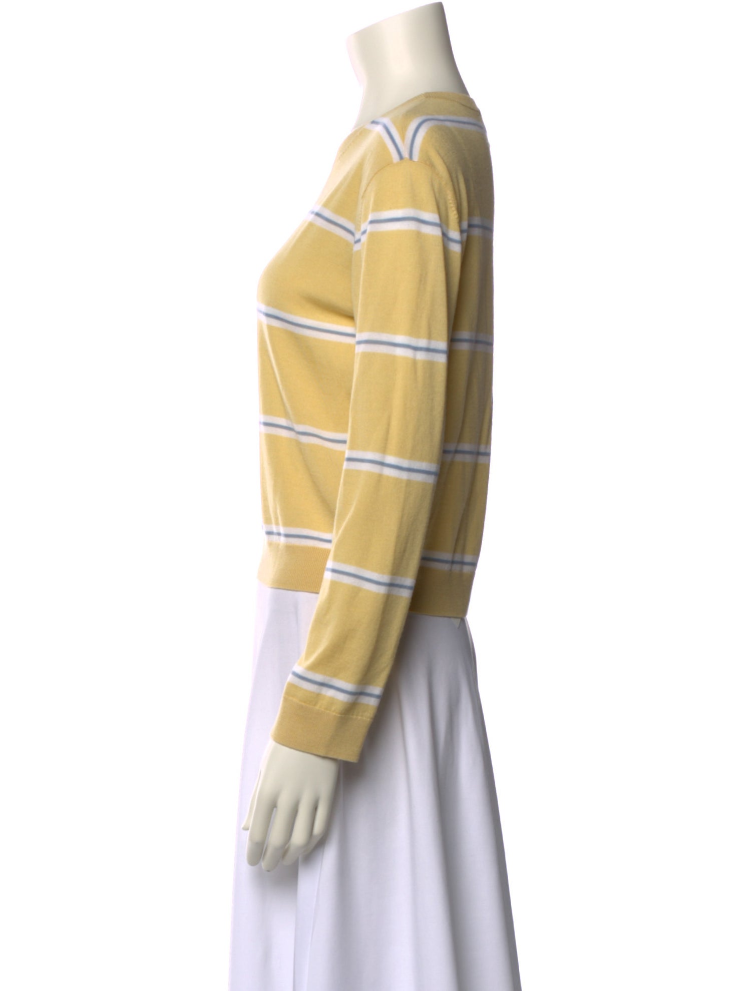 Leset Merino Wool Striped Sweater