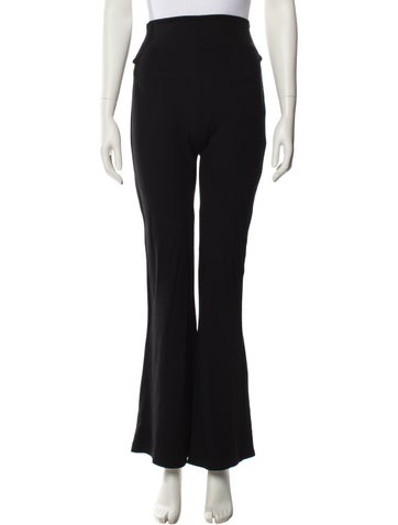 Pre-owned Leset Wide Leg Pants In Black