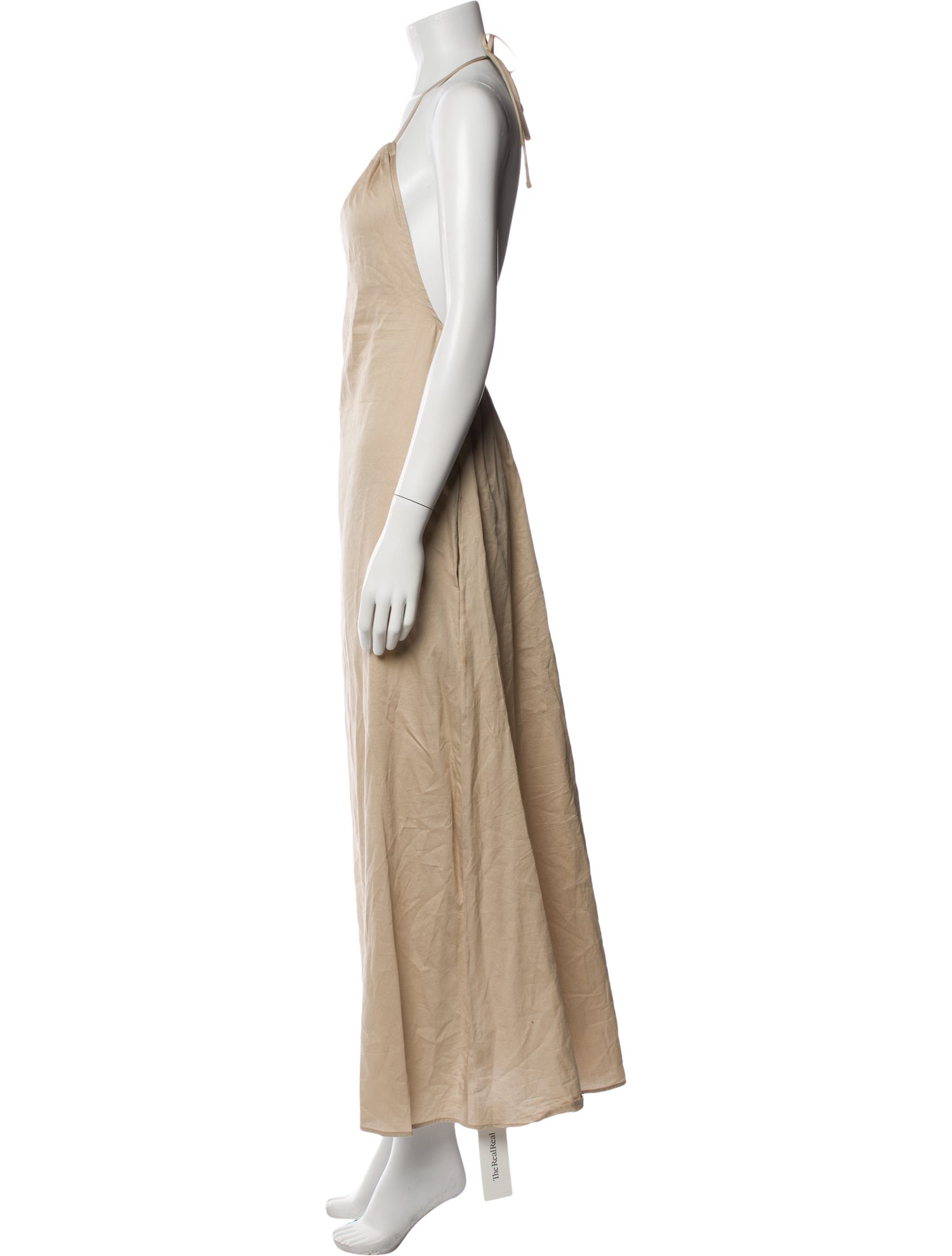 Leset Square Neckline Midi Length Dress