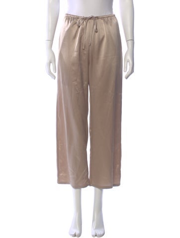 Pre-owned Leset Wide Leg Pants In Neutral