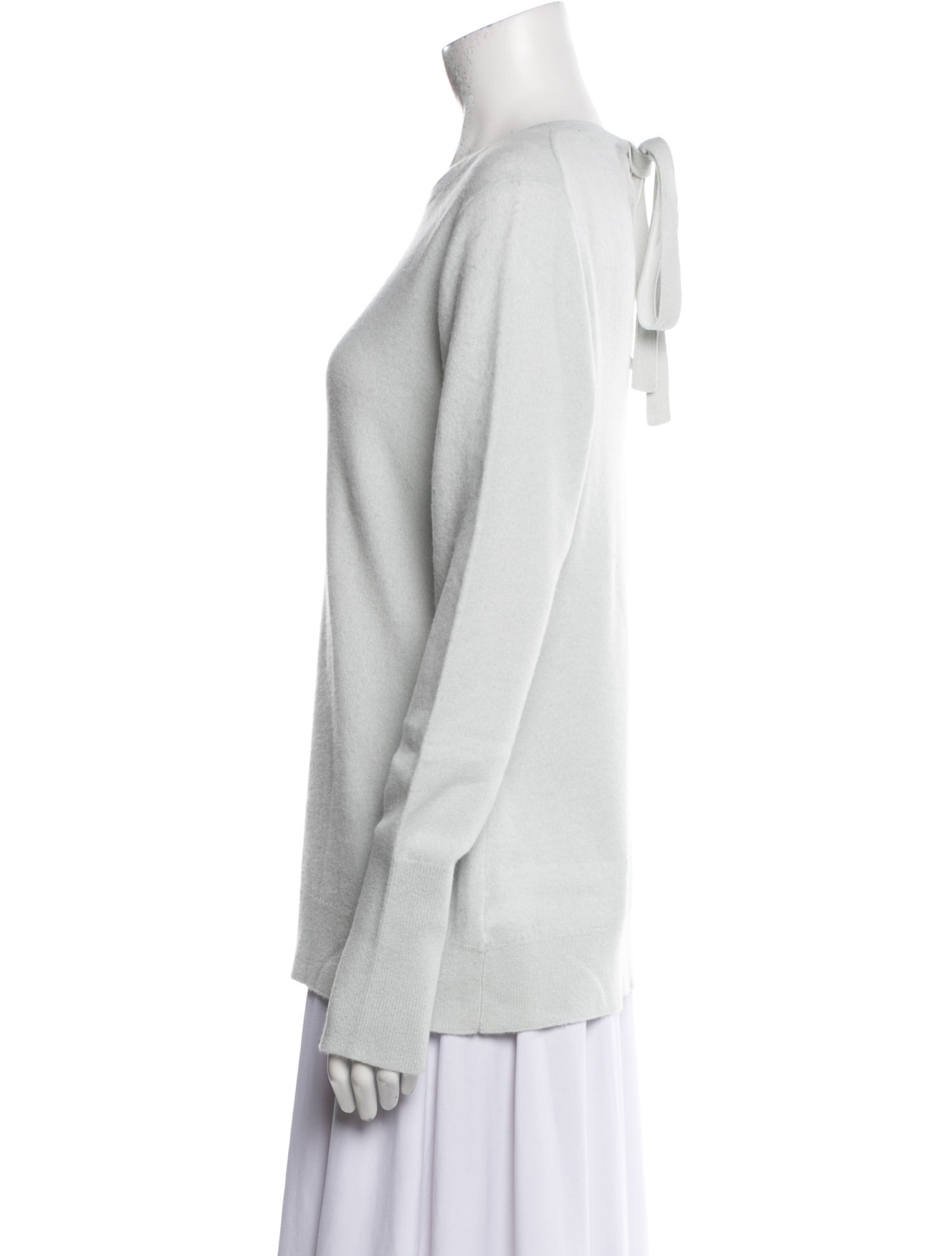 Lewit Cashmere Bateau Neckline Sweater