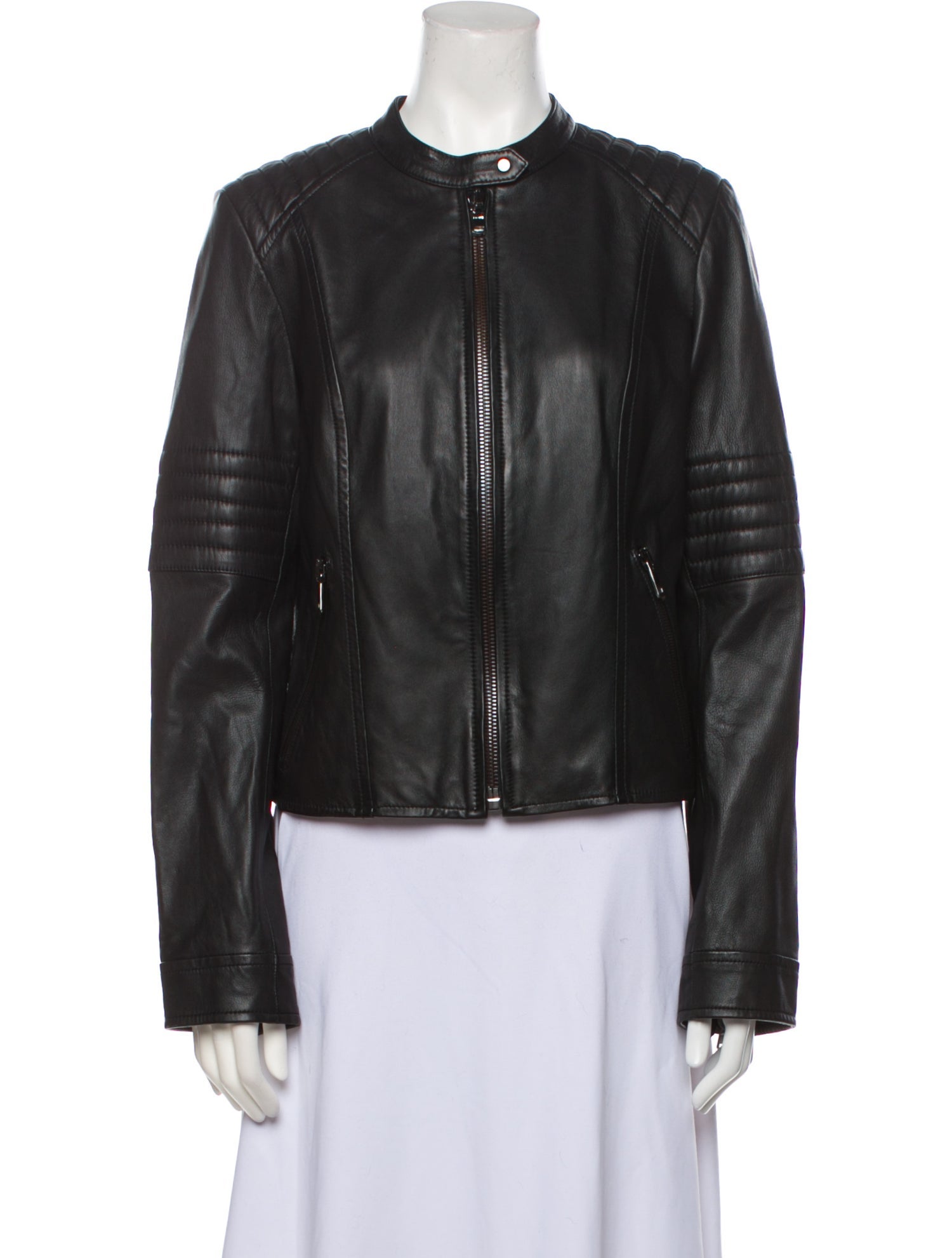 Lewit Leather Biker Jacket