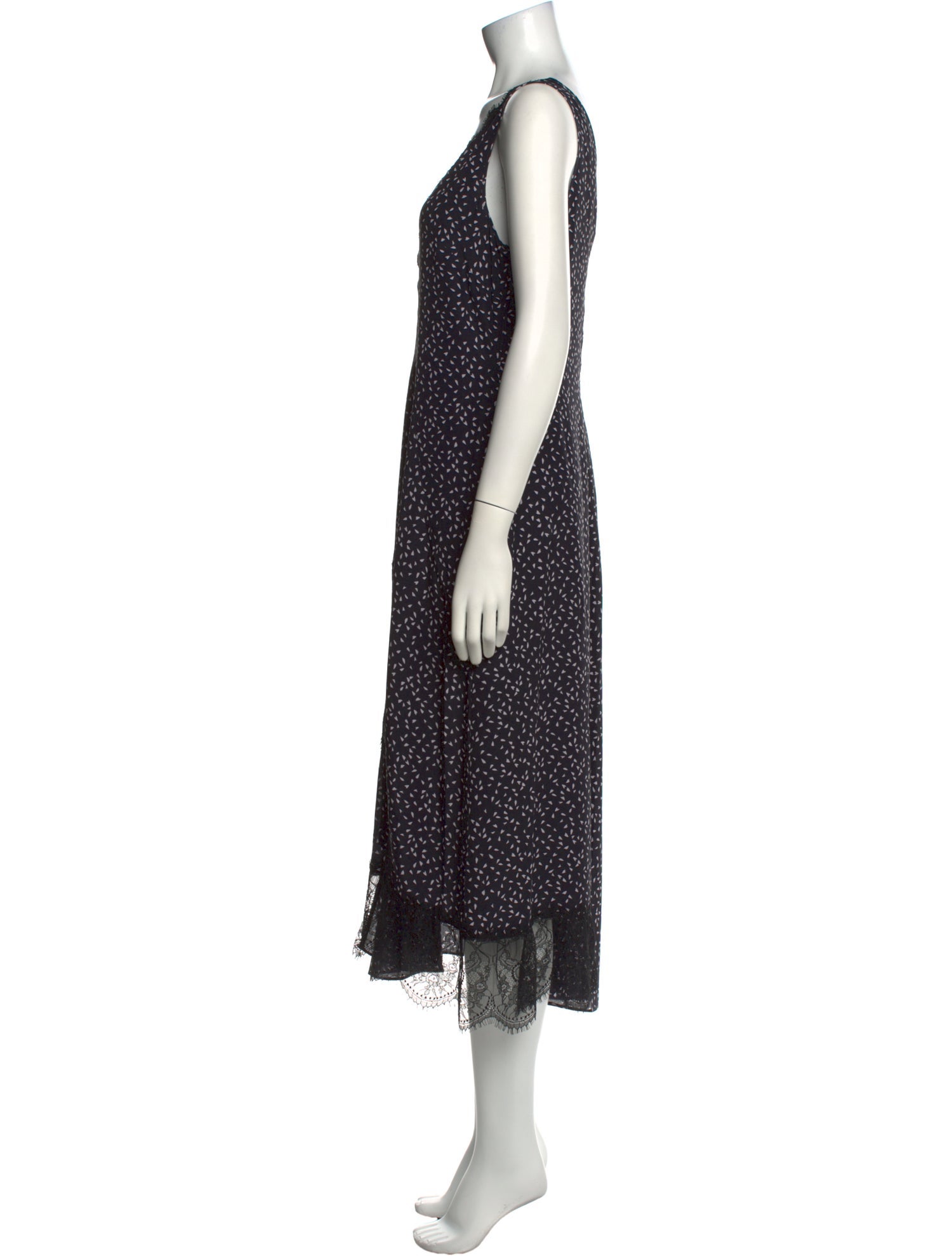 Lewit Silk Midi Length Dress