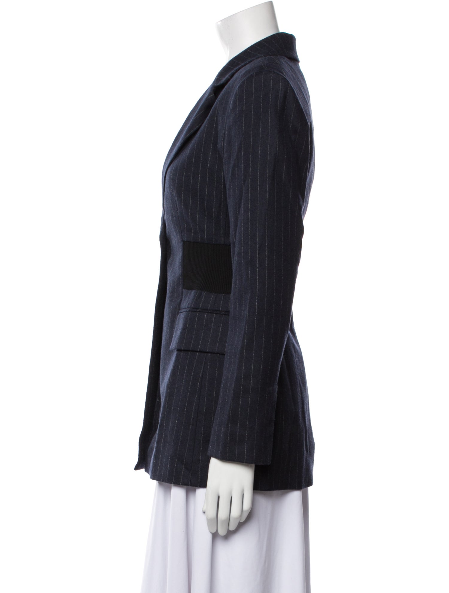 Lewit Wool Striped Blazer