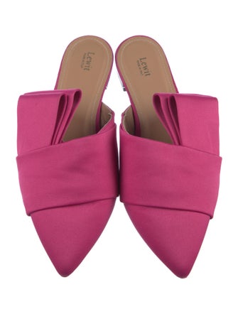 Lewit Satin Mules