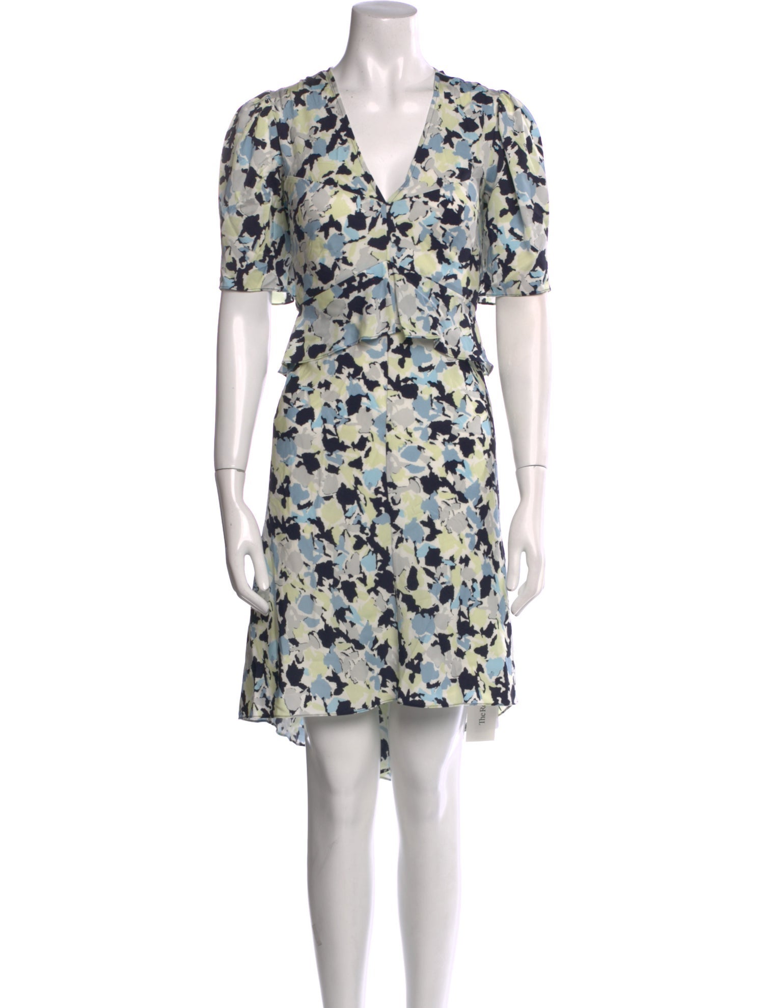 Lewit Floral Print Midi Length Dress