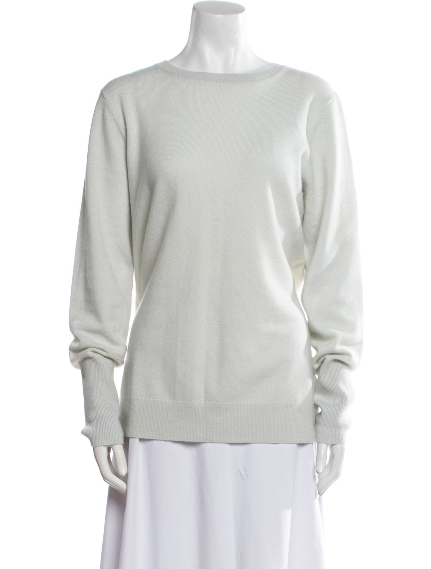 Lewit Cashmere Bateau Neckline Sweater